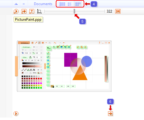 File view of the program FileThumbnail