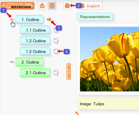 Preview the program HelpReader