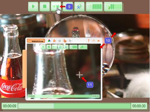 Function description of the program MediaPlayer