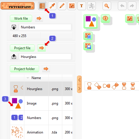 Preview of the program PicturePaint