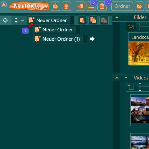 Ordneransicht des Programms FileProtected