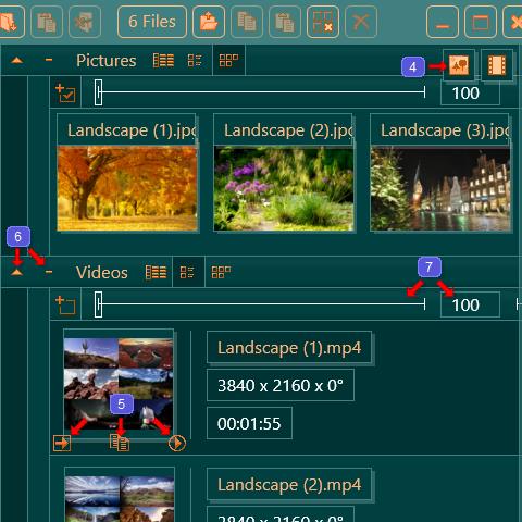 File view of the program FileProtected